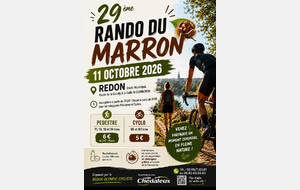 29 ème rando du marron